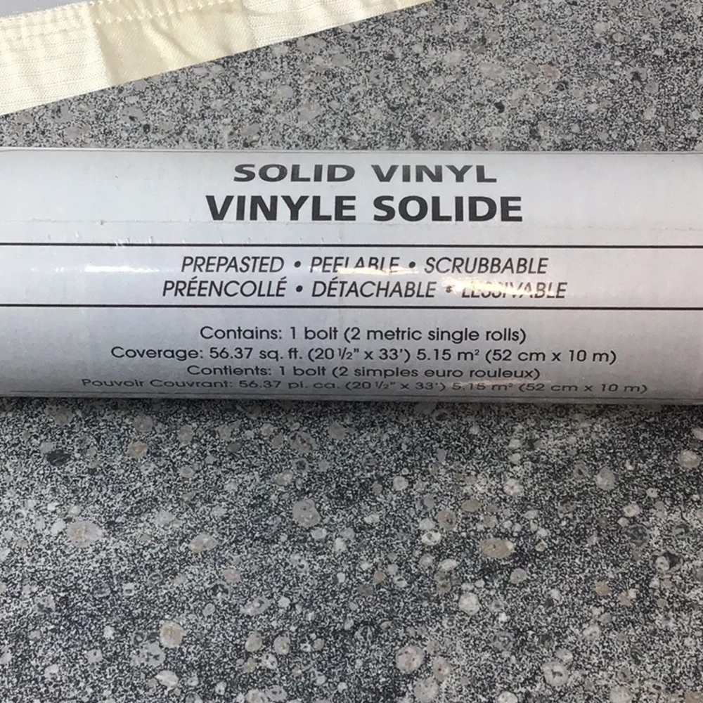 🍃 Wallpaper Ivy Pattern Vinyl Prepasted Peelable Scrubbable